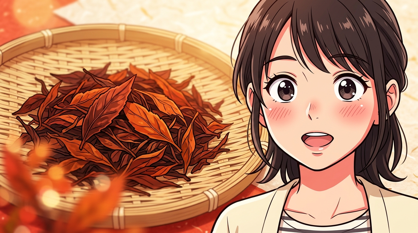 和紅茶の茶葉